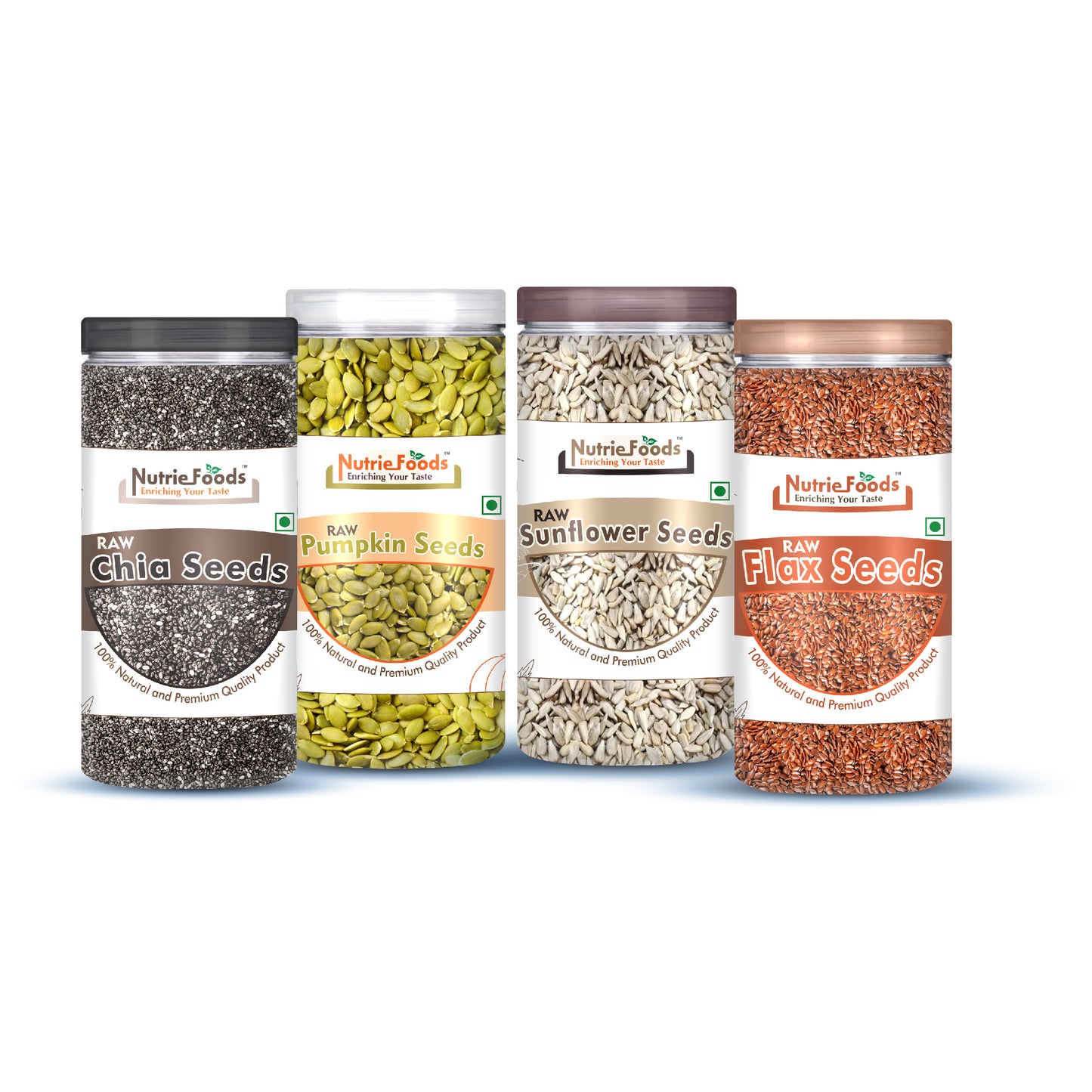 Nutriefoods 100% Raw Premium Pumpkin Seeds | Power Packed with Nutrition (200gm)