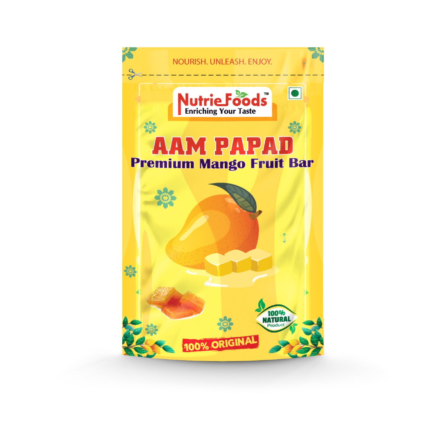 nutriefoods aam papad pouch