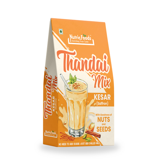 Kesar Thandai Mix | Instant Thandai Powder | With Goodness of Nuts and Seeds 200gm