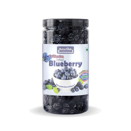 Nutriefoods Premium Dried Whole Blueberry | Product of USA- California (200gm)
