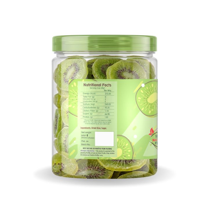 Nutriefoods Dried Kiwi | No added Additives | Excellent Source of Vitamin C (250gm)