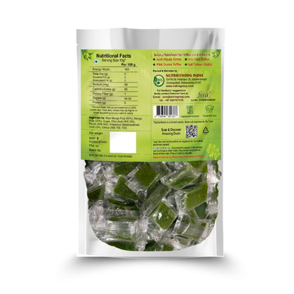 Kaccha Aam Toffee | Green Mango Fruit Bar | 100% Natural Fruit Candy | Premium Raw Mango Toffee