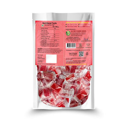 Nutriefoods Mix Fruit Toffee | 100% Fruit Pulp Candy | Blend of Mango, Banana, Guava, Papaya and Strawberry Fruit Pulp