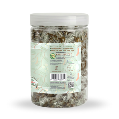 Nutriefoods Imli Toffee (Tamarind Toffee), 100% Natural Product | No Added Additives | Tangy Sweet & Sour Taste (350gm)