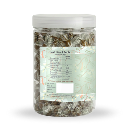 Nutriefoods Imli Toffee (Tamarind Toffee), 100% Natural Product | No Added Additives | Tangy Sweet & Sour Taste (350gm)