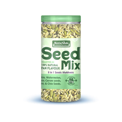 Nutriefoods Nutritious Crunchy 8 in 1 Seed Mix Mukhwas (Mouthfreshner) (180gm)