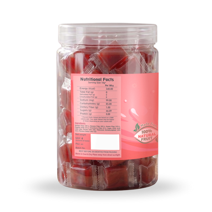 Nutriefoods Mix Fruit Toffee | 100% Fruit Pulp Candy | Blend of Mango, Banana, Guava, Papaya and Strawberry Fruit Pulp