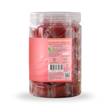 Nutriefoods Mix Fruit Toffee | 100% Fruit Pulp Candy | Blend of Mango, Banana, Guava, Papaya and Strawberry Fruit Pulp