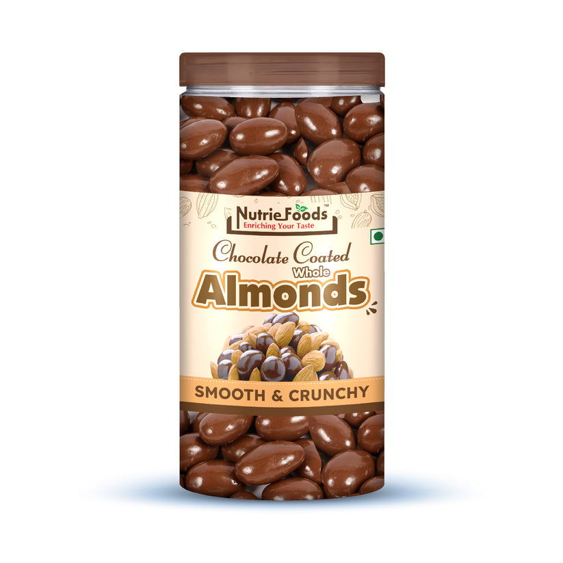Nutriefoods Premium Chocolate Coated Whole Almonds