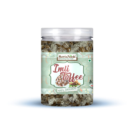 Nutriefoods Imli Toffee (Tamarind Toffee), 100% Natural Product | No Added Additives | Tangy Sweet & Sour Taste (350gm)