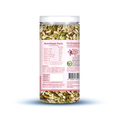 7 in 1 Seed Mix | Roasted in Himalayan Pink Salt | Nutritious, Crunchy & Roasted